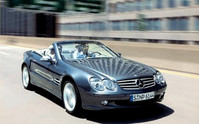 【フランクフルトショー2001出品車】12年ぶり! 新型メルセデスベンツ『SL』
