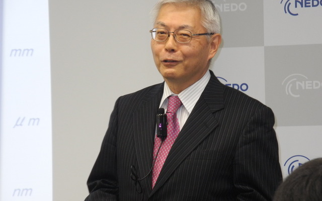 新エネルギー・産業技術総合開発機構（NEDO）の古川一夫理事長