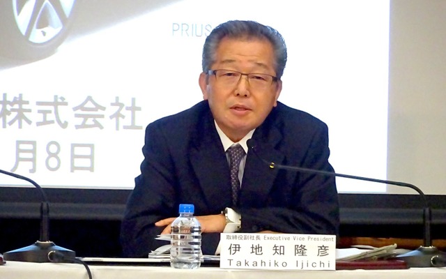 伊地知隆彦副社長　《撮影　池原照雄》