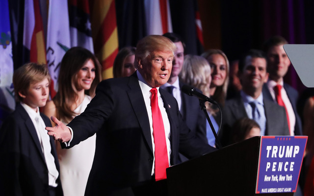 米大統領選、トランプ氏勝利　(c) Getty Images