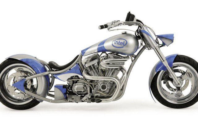 指紋認証や無線装置も---インテル製のハイテクバイクが登場!?