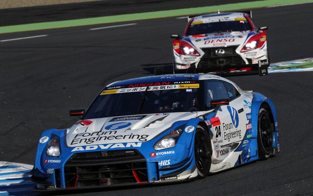 今季2勝目を飾った#24 GT-R。