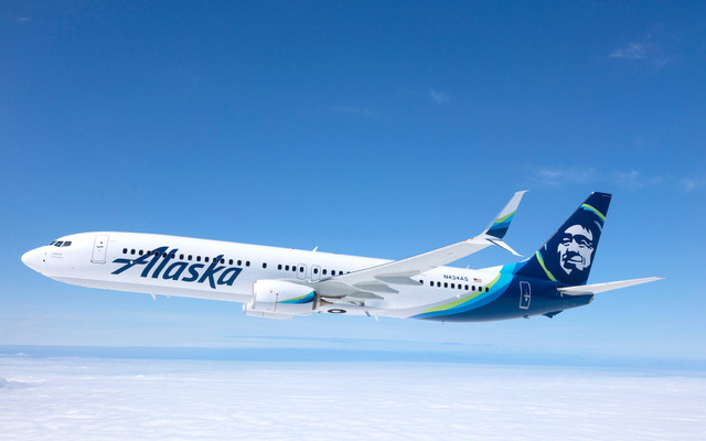 アラスカ航空の737