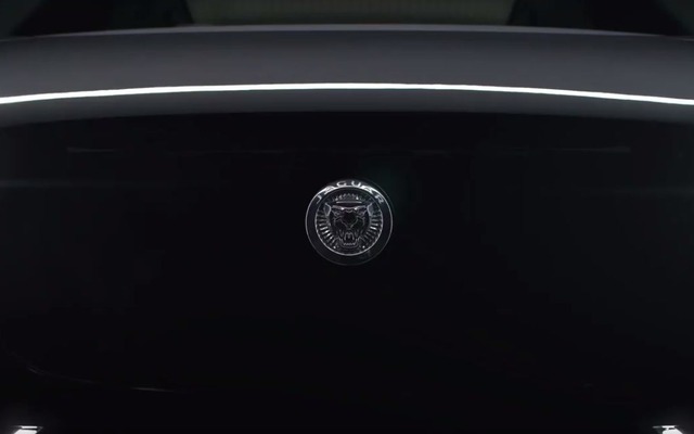 ジャガーの新型車の予告イメージ
