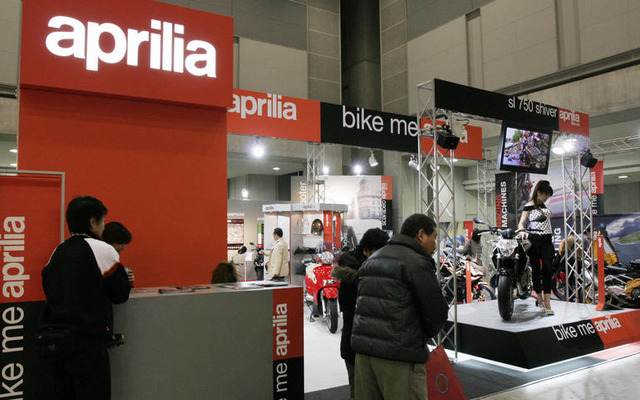 【東京モーターサイクルショー07】写真蔵…アプリリア