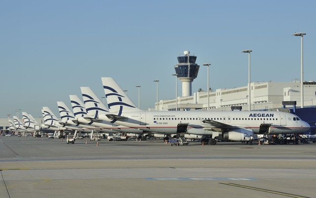 エーゲ航空のエアバスA320