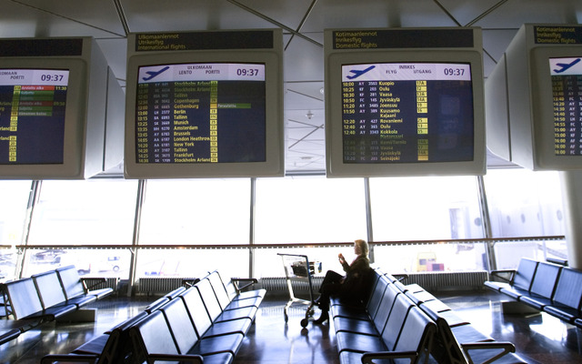ヘホルシンキ空港　source: Finnair