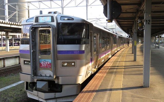 函館本線の函館駅。同駅を含む函館～長万部間は赤字額では最大となった。