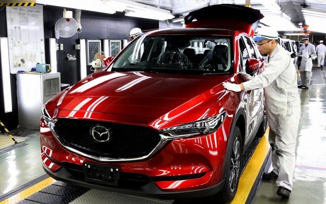 新型CX-5 量産第一号車（日本仕様車）