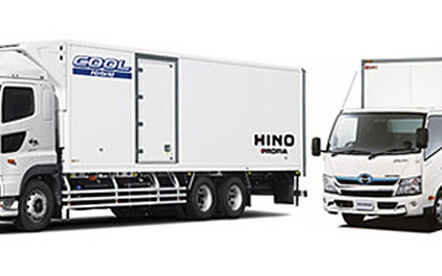 日野自動車のハイブリッド商用車