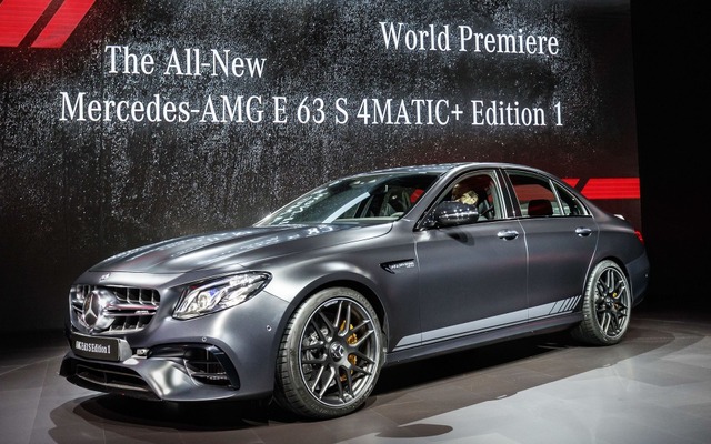 新型メルセデスAMG E 63 S エディション1