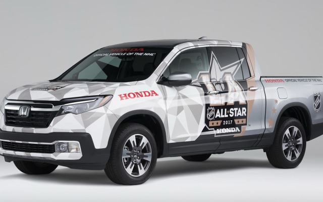 新型ホンダリッジラインのNHLオールスター仕様車