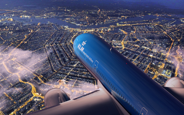 KLMオランダ航空のボーイング787-900　source: KLM