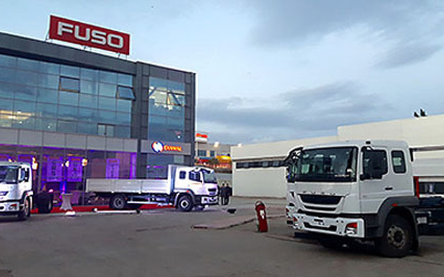 三菱ふそう、アルジェリア市場に大型トラック FJ を投入