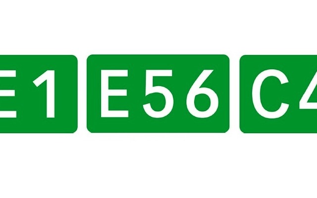 「高速道路番号」の標識の新設