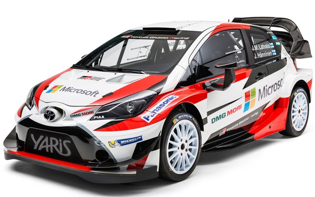 楽天 トヨタWRC】ヤリス WRC、2017年シーズン用マシンを初公開 ミニカー