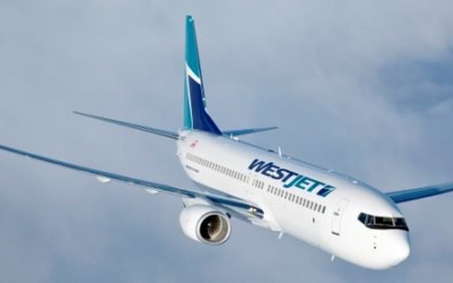 ウエストジェットの運航機材　source: WestJet