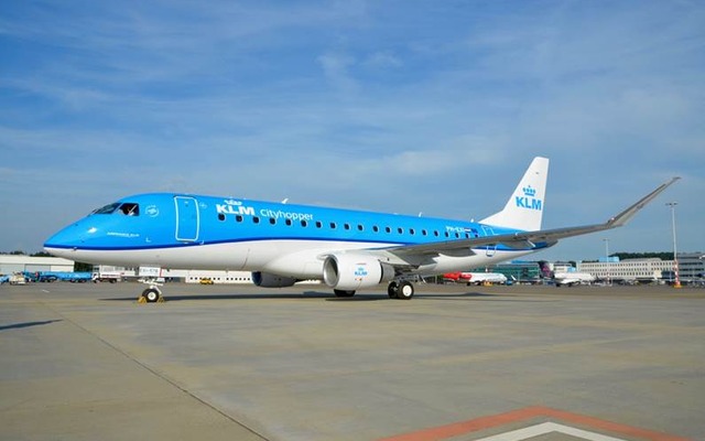 KLMオランダ航空のエンブラエルE175