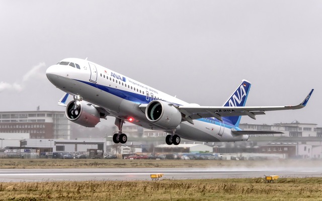 ANA、エアバス A320neo を受領---日本で初めて | レスポンス ANA、エアバス A320neo を受領---日本で初めて | レスポンス