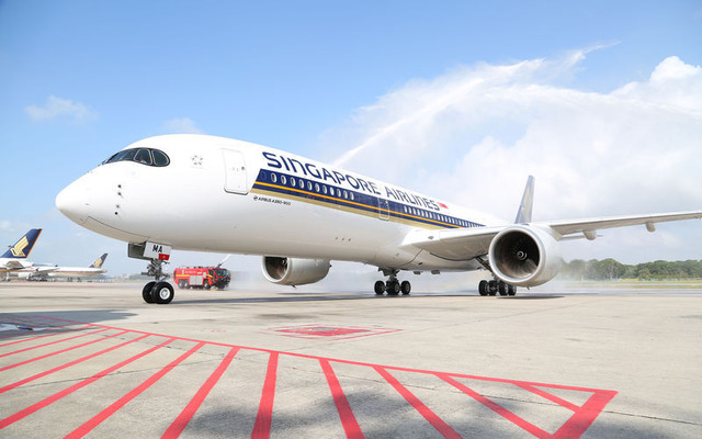 シンガポール航空のエアバスA350-900　Photo credit: Airbus