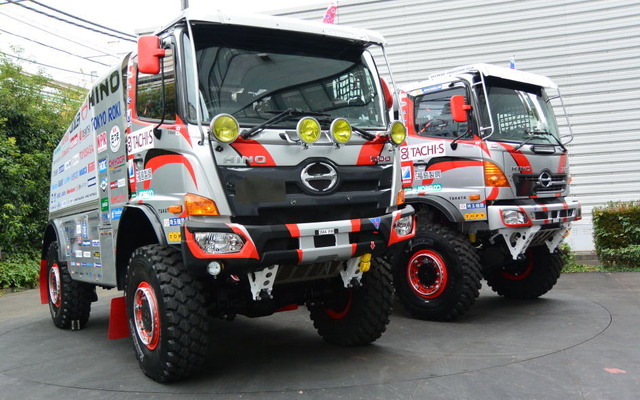 日野チームスガワラ ダカールラリー2017 参戦車両