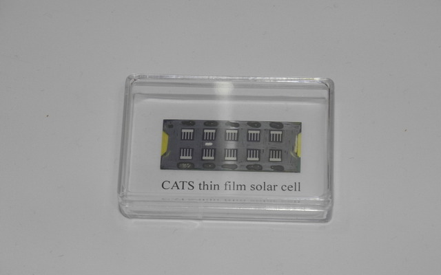 和歌山工業高等専門学校が開発したCATS薄膜太陽電池