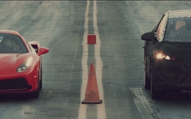 ファラデー・フューチャーの新型EVとフェラーリ488GTBが0-96km/h加速を競う