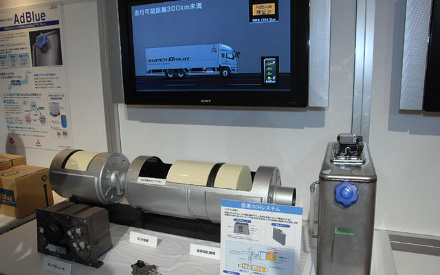 【三菱ふそう スーパーグレート 改良新型】尿素SCRで新長期をクリア