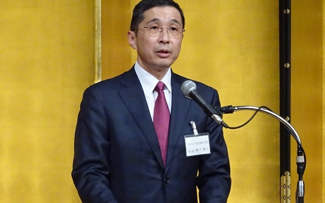 自工会の西川会長（日産自動車共同CEO）