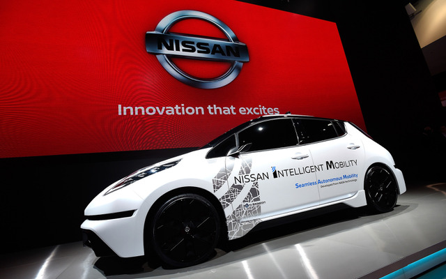 日産リーフ（CES 2017）　(c) Getty Images