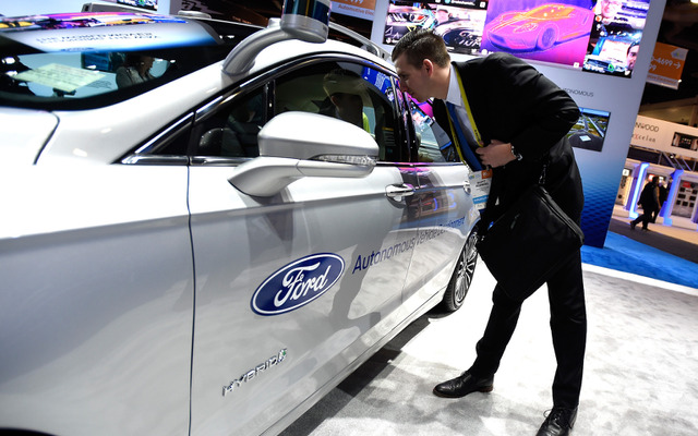 フォード（CES 2017）　(c) Getty Images