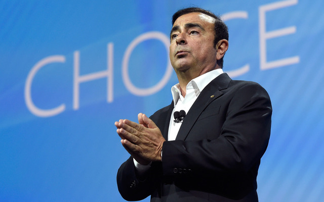 日産自動車のゴーン会長兼CEO（CES 2017）