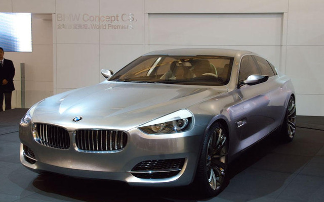 【上海モーターショー07】BMW コンセプトCS、4ドアクーペサルーン