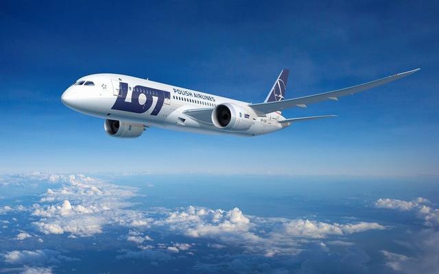 LOTポーランド航空のボーイング787