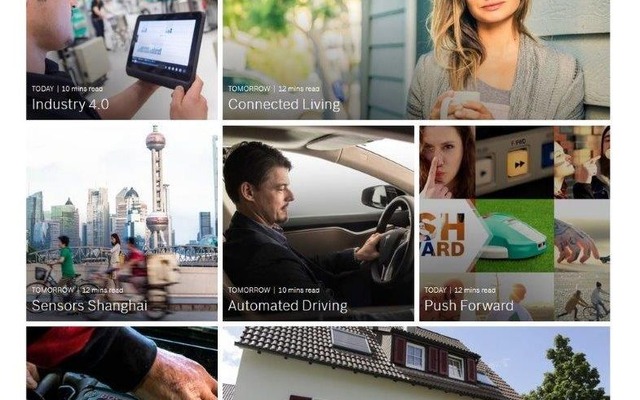 ボッシュの新サイト「Connected World」