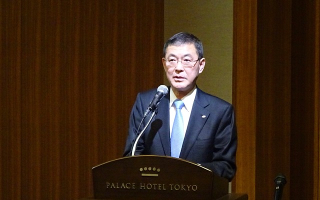 スバルの吉永社長　《撮影 池原照雄》