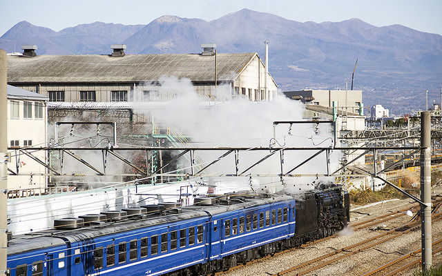 上越線を行くD51 498