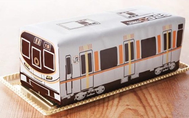 323系を模した「大阪環状線ケーキ」のイメージ。2月1日から販売される。