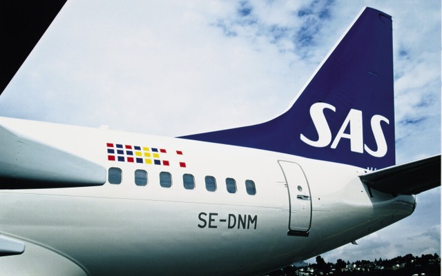 スカンジナビア航空のボーイング737