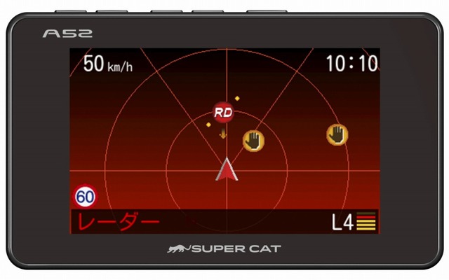 ユピテル SUPER CAT A52