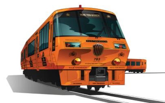 783系リニューアル車のイメージ。3月から特急『ハウステンボス』で運用される。