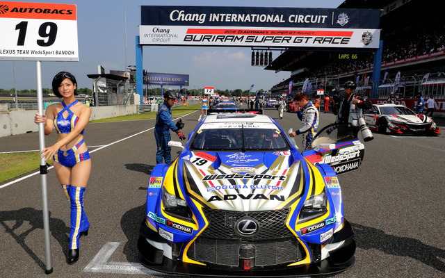 昨年のタイ大会で優勝した「LEXUS TEAM WedsSport BANDOH」。