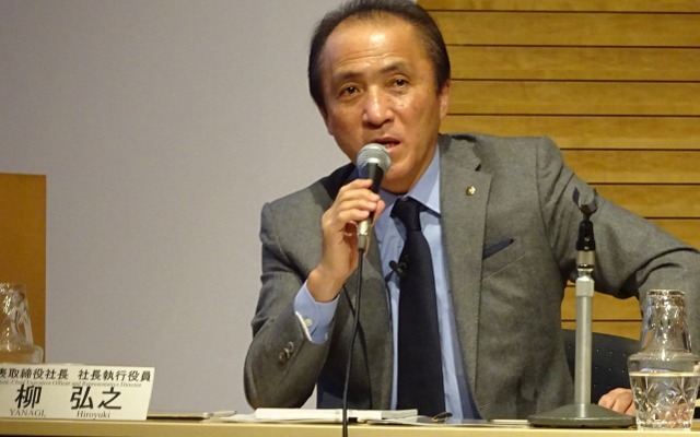 ヤマハ発動機の柳社長