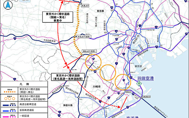 東京外かく環状道路 計画概要