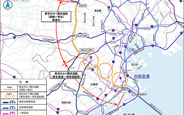 東京外かく環状道路 計画概要