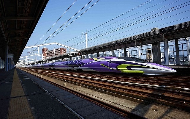 エヴァ新幹線、ツアー専用臨時列車が初運行へ コクピット搭乗体験も