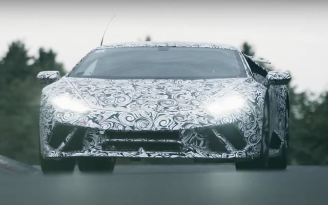 ランボルギーニ ウラカンの高性能モデルがドイツ・ニュルブルクリンク北コースでタイムアタック