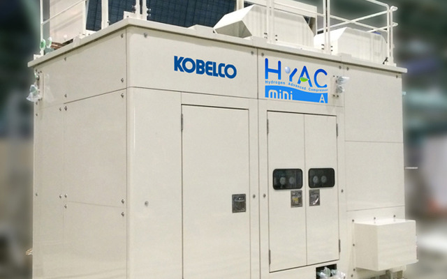神戸製鋼 水素ステーション用オールインワン コンパクトパッケージ HyAC mini-A