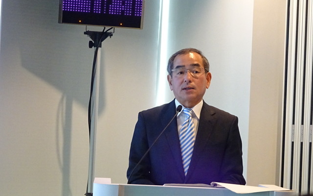 本田技術研究所　松本宜之社長