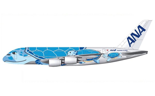 ANA、ウミガメA380をホノルル線に投入へ